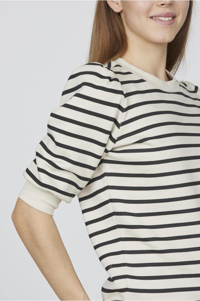 NEW PEVA PUFF SS 18394 BLACK/STRIPE